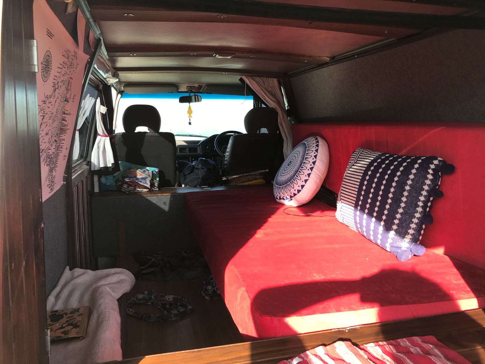 mitsubishi express 4x4 as a camper van
